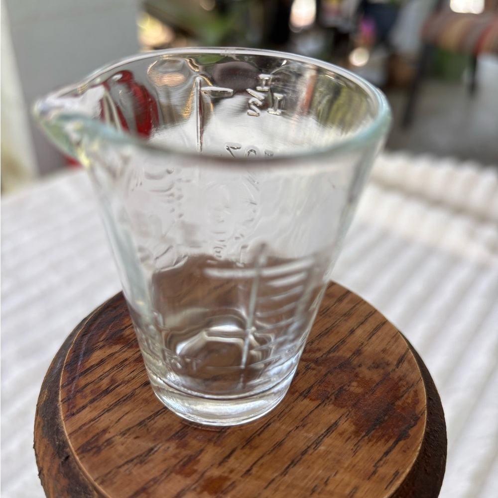 Vintage Glasco Apothecary Shot Glass